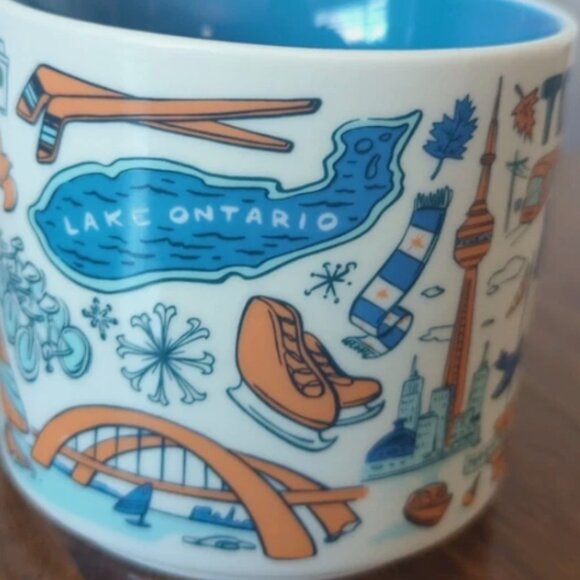 Starbucks TORONTO Mug Been There Series Coffee Tea 14oz - Picture 5 of 5